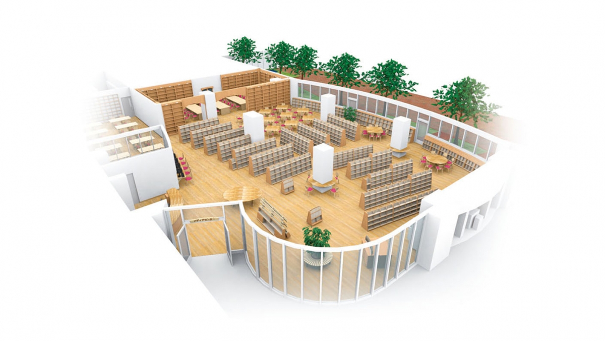 平湯モデル図書館